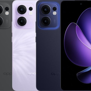  Oppo Reno 13f 5g Colors Graphite Grey, Plume Purple, Luminous Blue